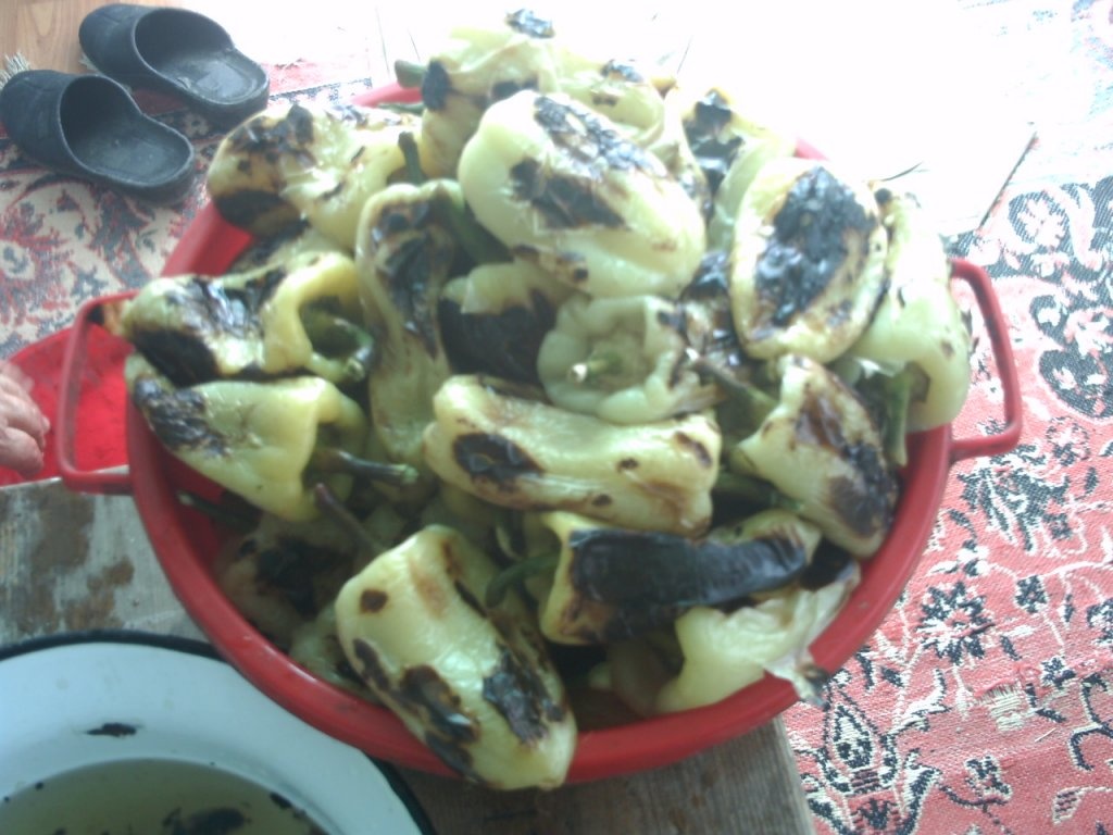 Ardei copti la borcan