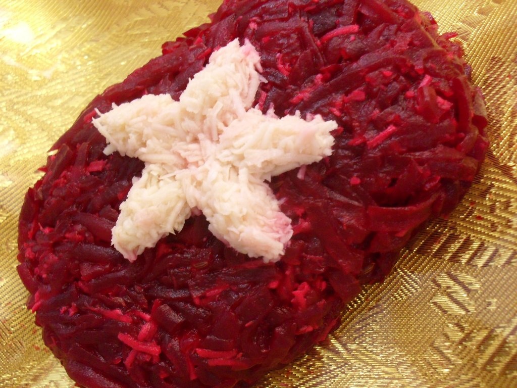 Salata de sfecla rosie