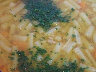 Ciorba de fasole proaspata (fasole galbena)