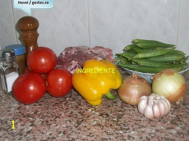 Mincare cu bame,in cuptor(specific arab)