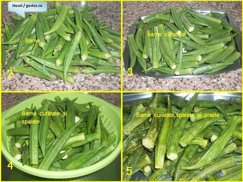 Mincare cu bame,in cuptor(specific arab)