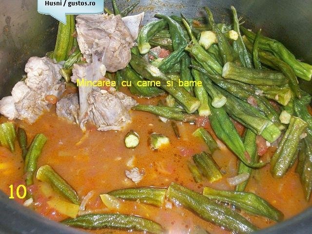 Mincare cu bame,in cuptor(specific arab)