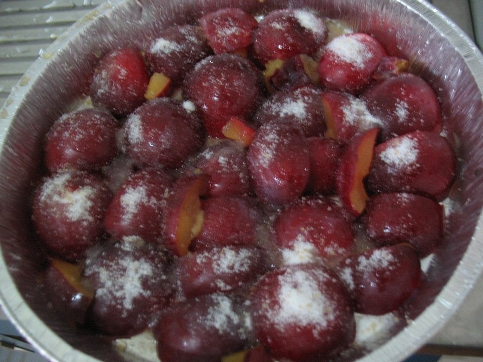 Prajitura crocanta cu prune