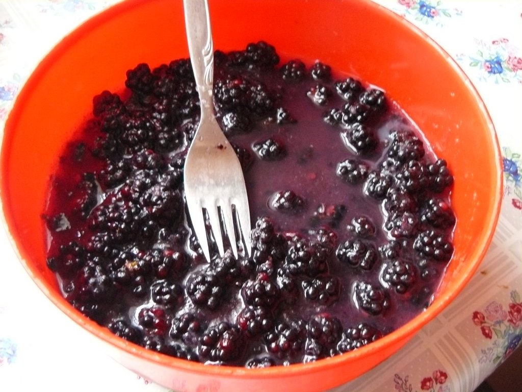 Îngheţată cu mure