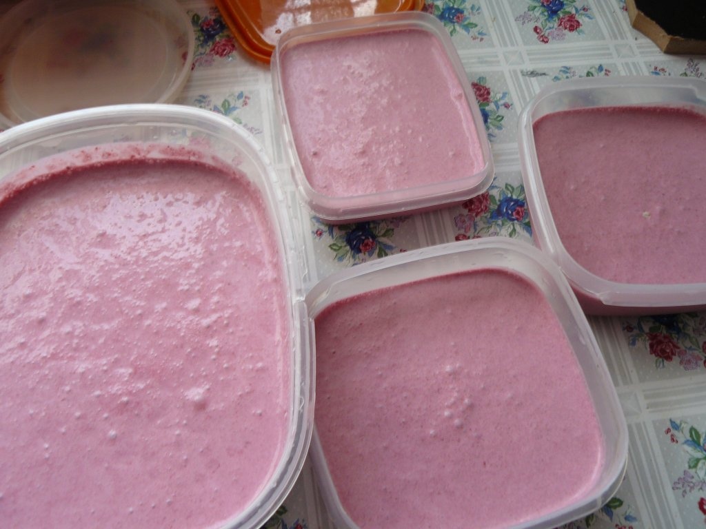 Îngheţată cu mure