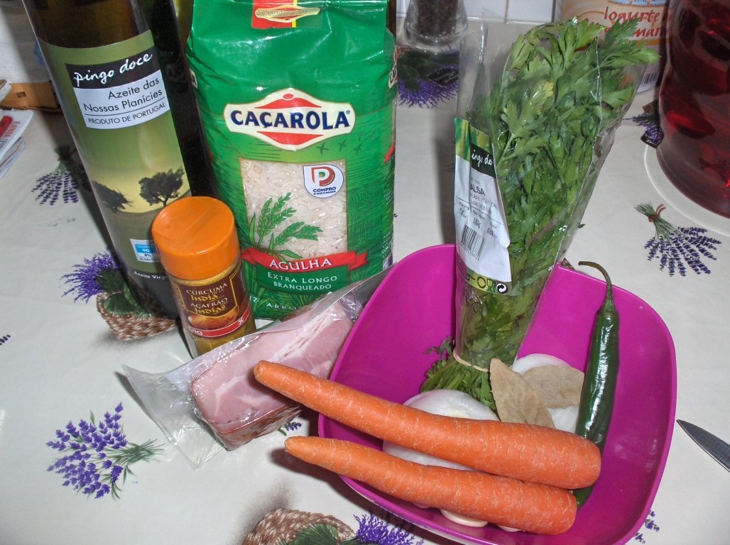 Orez de pui á Portuguesa