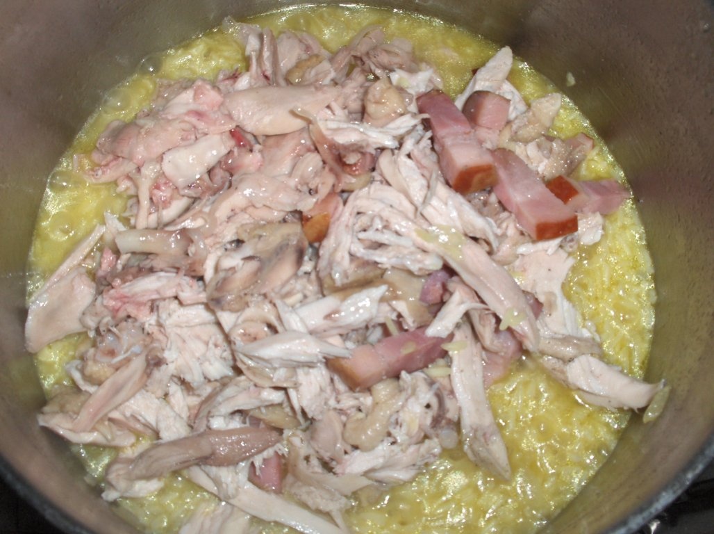 Orez de pui á Portuguesa