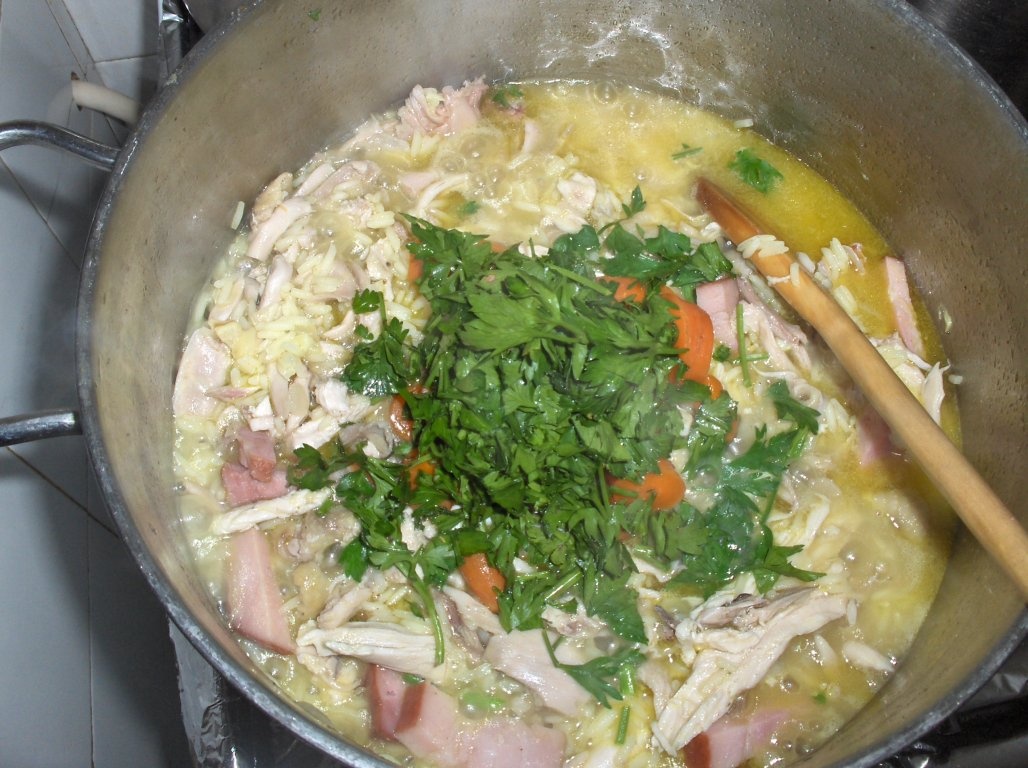 Orez de pui á Portuguesa