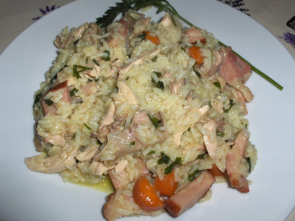 Orez de pui á Portuguesa