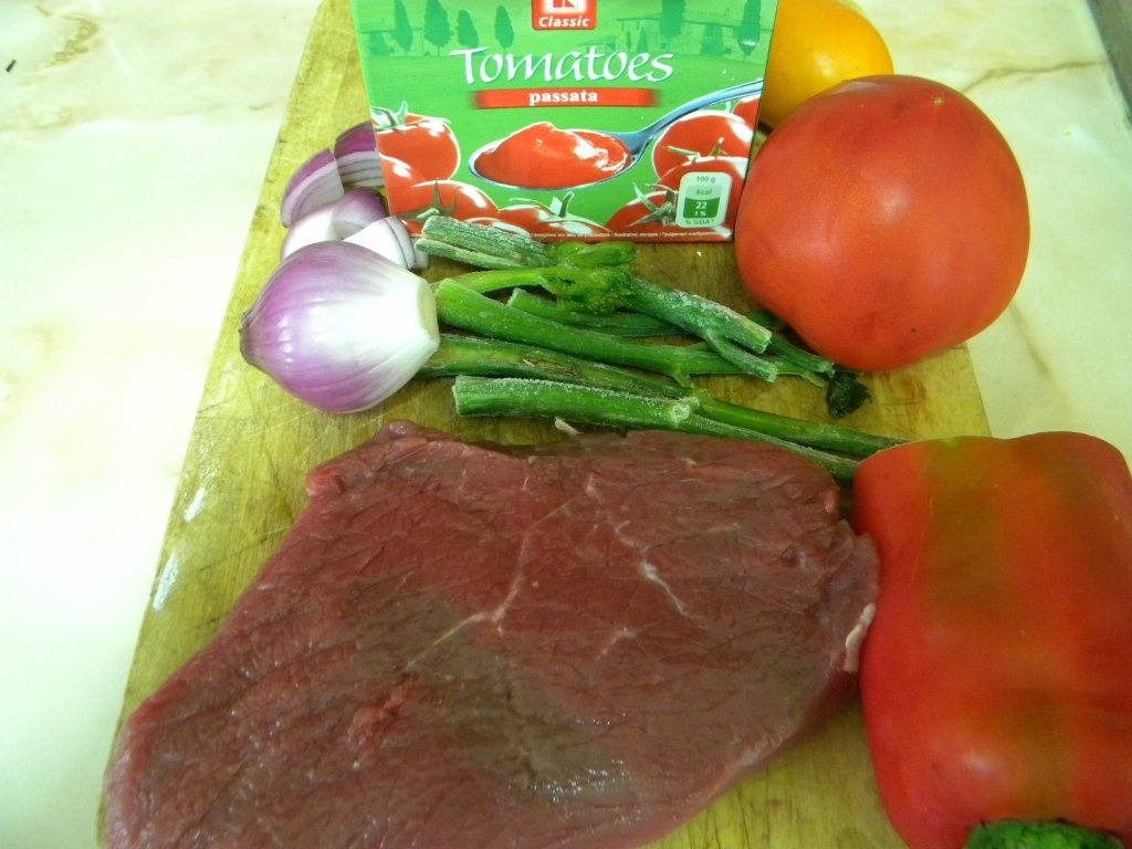 Lasagnette cu sos de carne