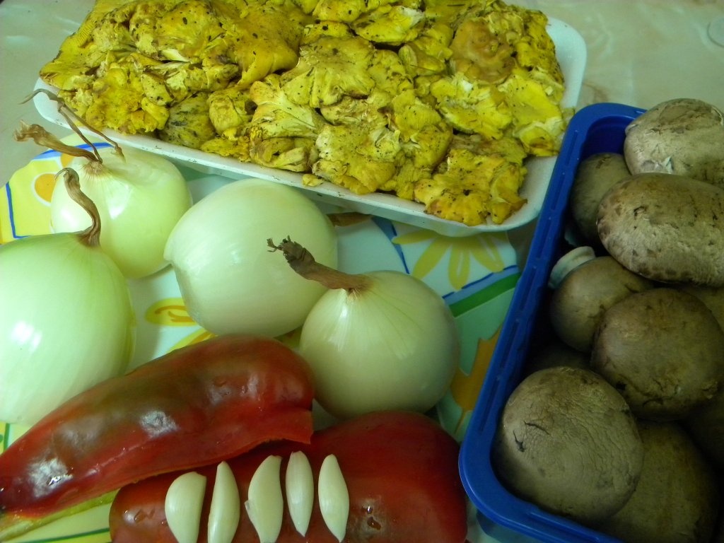 Tocanita de ciuperci