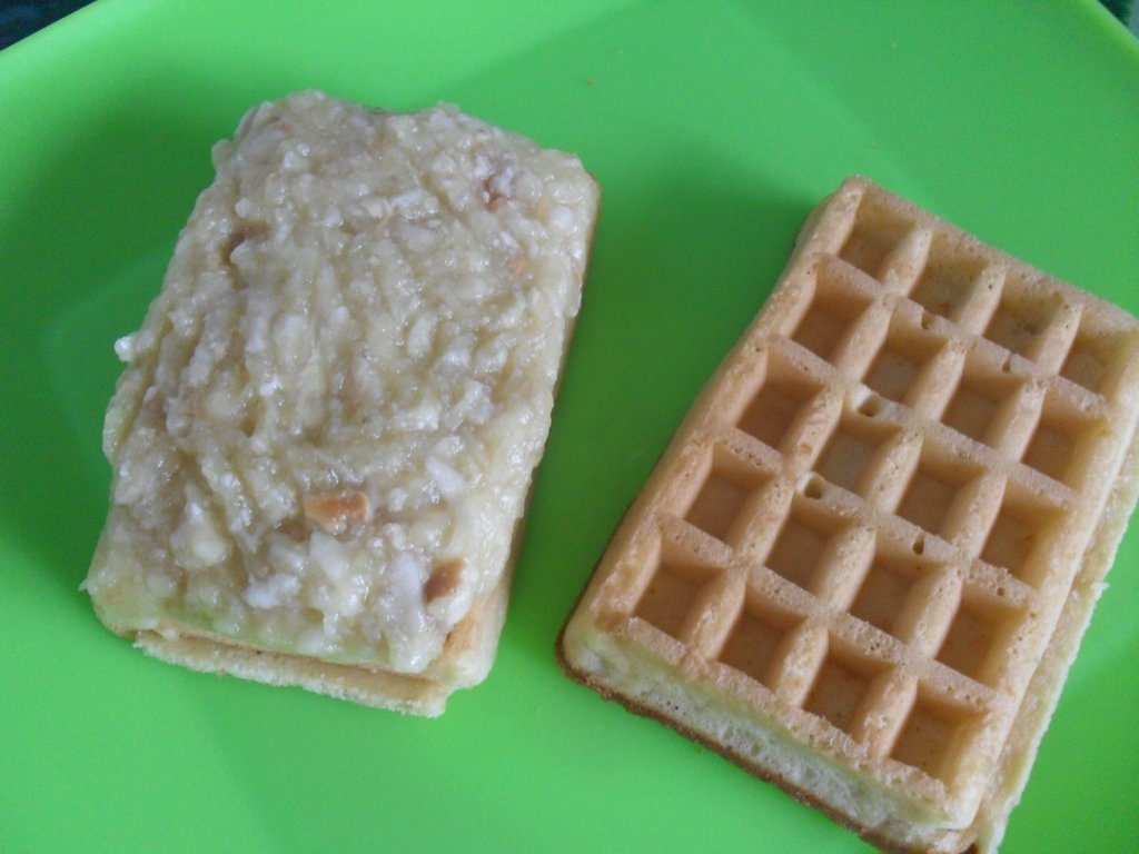 Wafe cu fructe proaspete