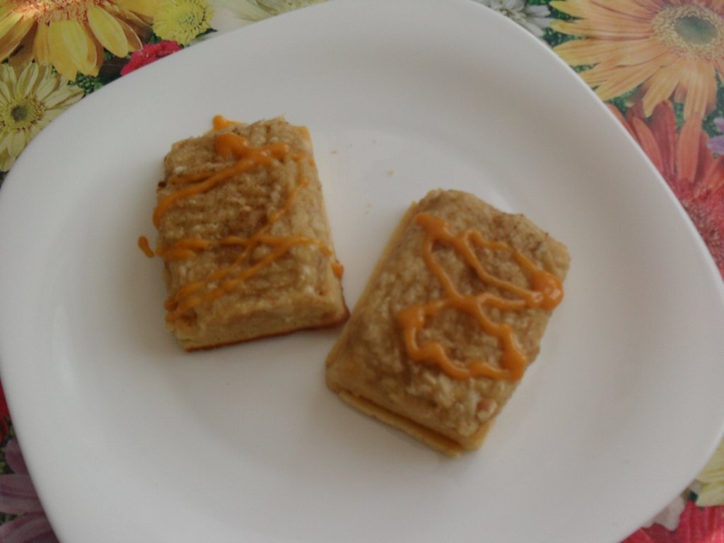 Wafe cu fructe proaspete