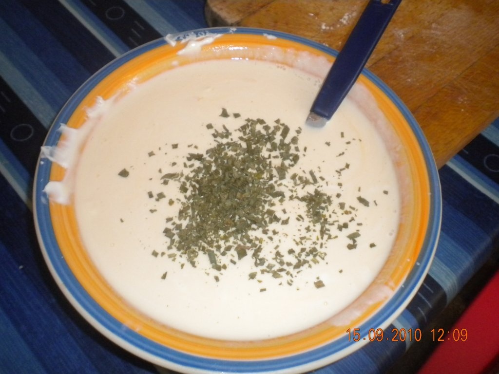 Quiche cu costita si branza