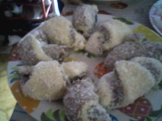 Cornulete in doua culori