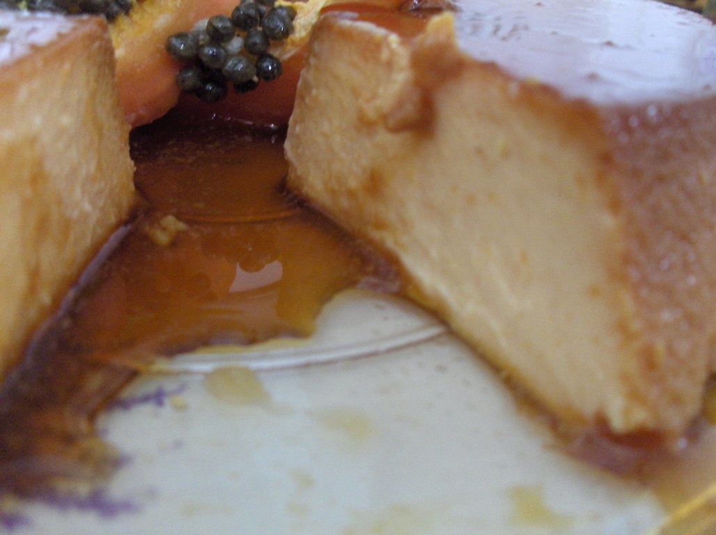 Pudim de Mamão