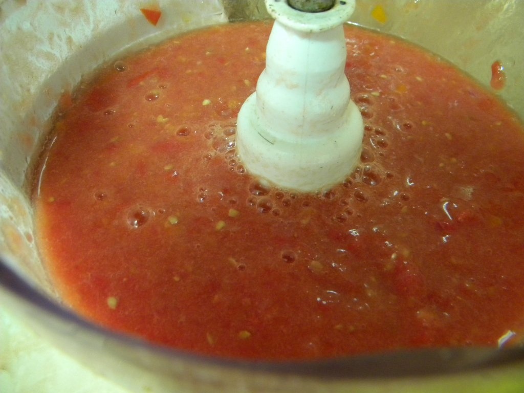 Pasta de gogosari si ardei capia