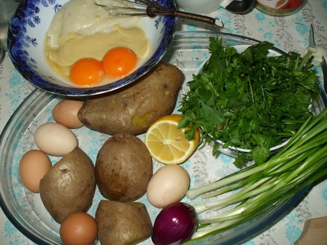 Salata de oua cu cartofi
