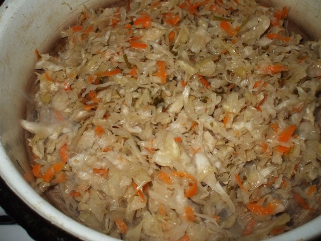 Varza cu carne tocata la cuptor