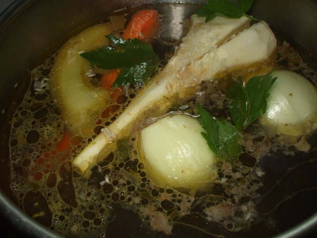 Ciorba de perisoare (idee Daf)