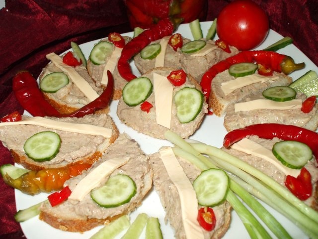 Pate de ficat de porc si telina