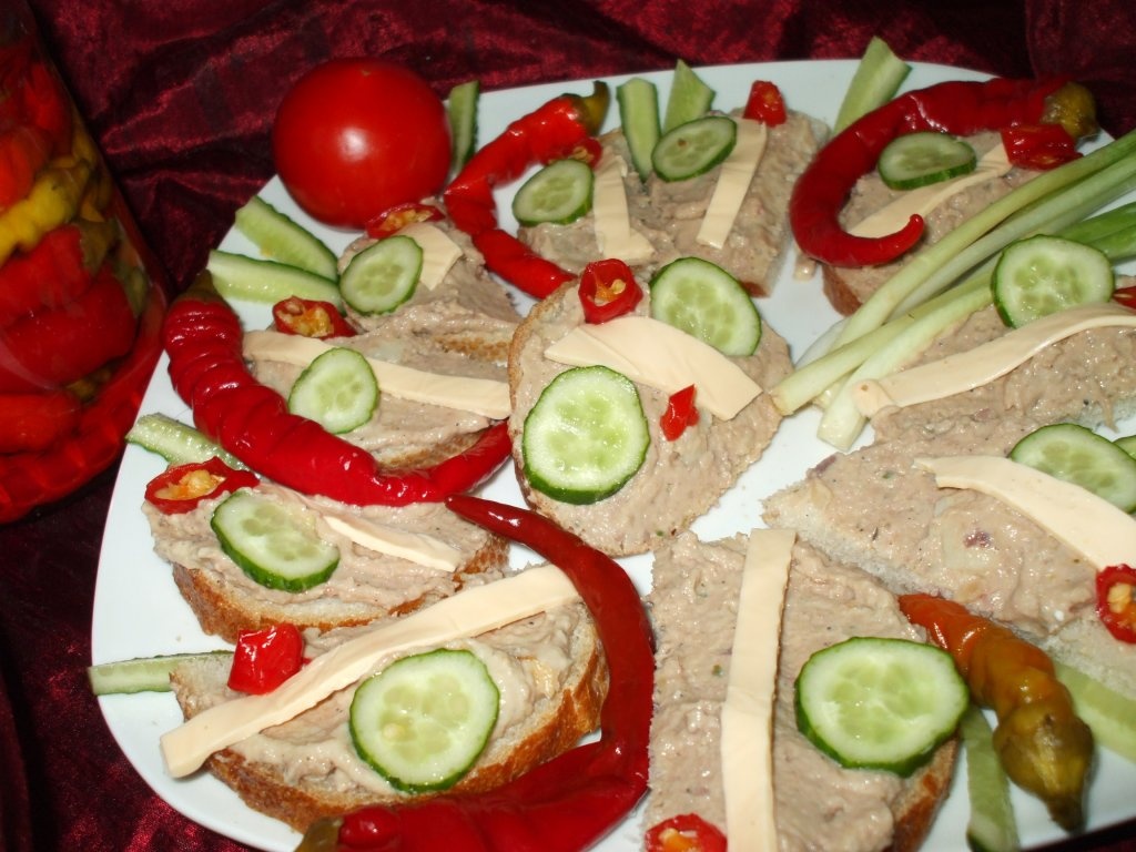 Pate de ficat de porc si telina