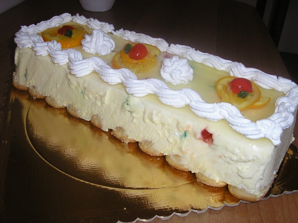 Bavareza de portocale