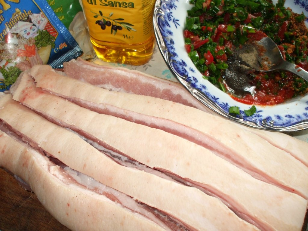 Piept de porc la tava cu ciuperci