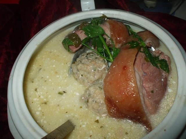 Ciorba de afumatura cu perisoare