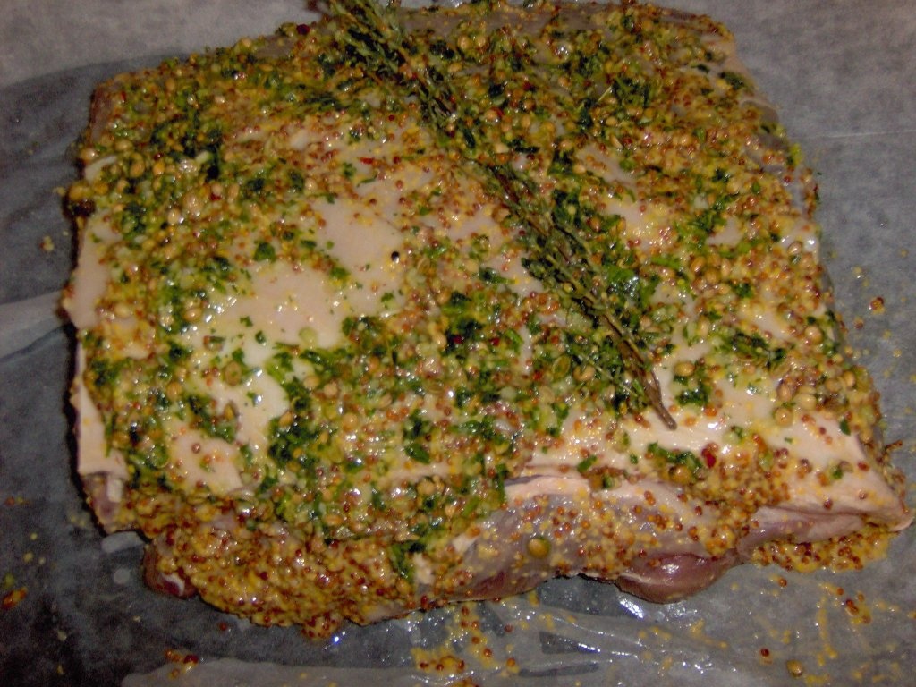 Rostbif-acoperit cu mirodenii