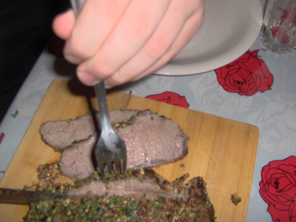 Rostbif-acoperit cu mirodenii