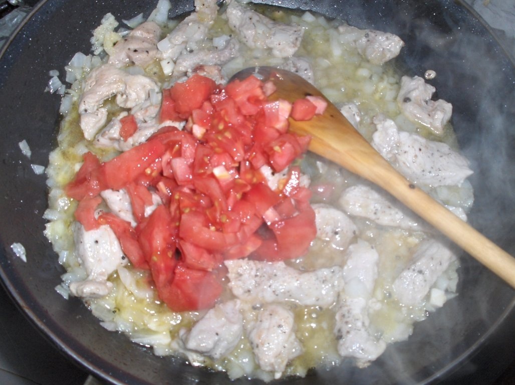 Strogonof cu cimbru de câmp (Strogonof com tomilho)