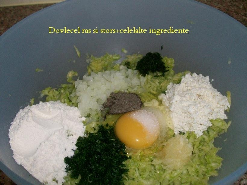 Chiftele de dovlecei