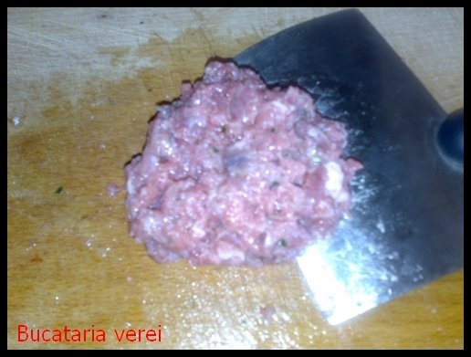Tartar de carne