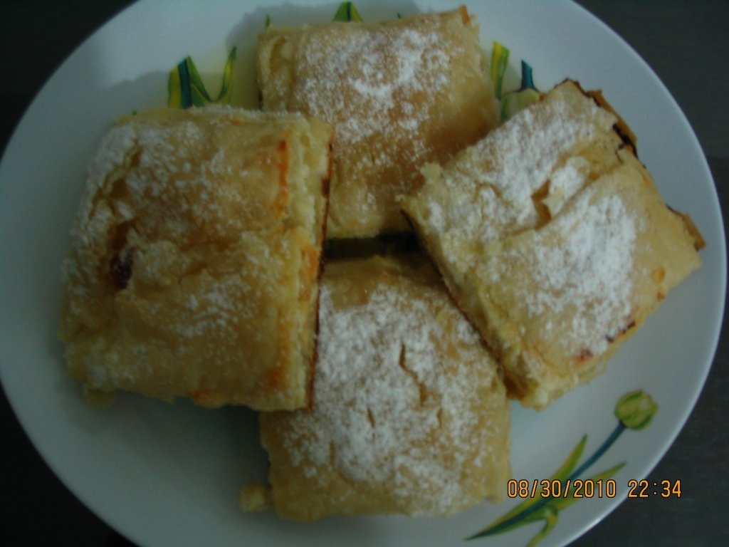 placinta cu branza dulce-sarata