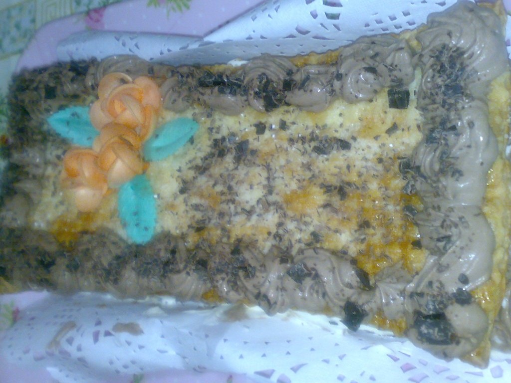 Prajitura in straturi cu crema chantilly