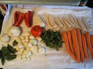 Amestec din legume pentru iarna