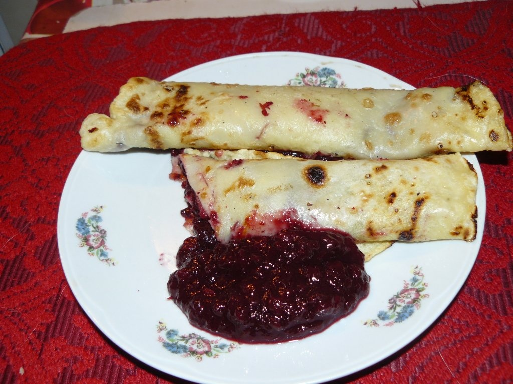 Gem plin de vitamine(merişoare, mure, pere)