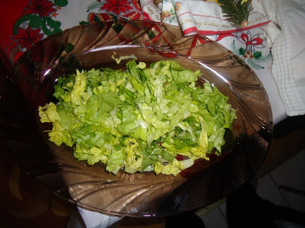 Salata cu somon si batog afumat