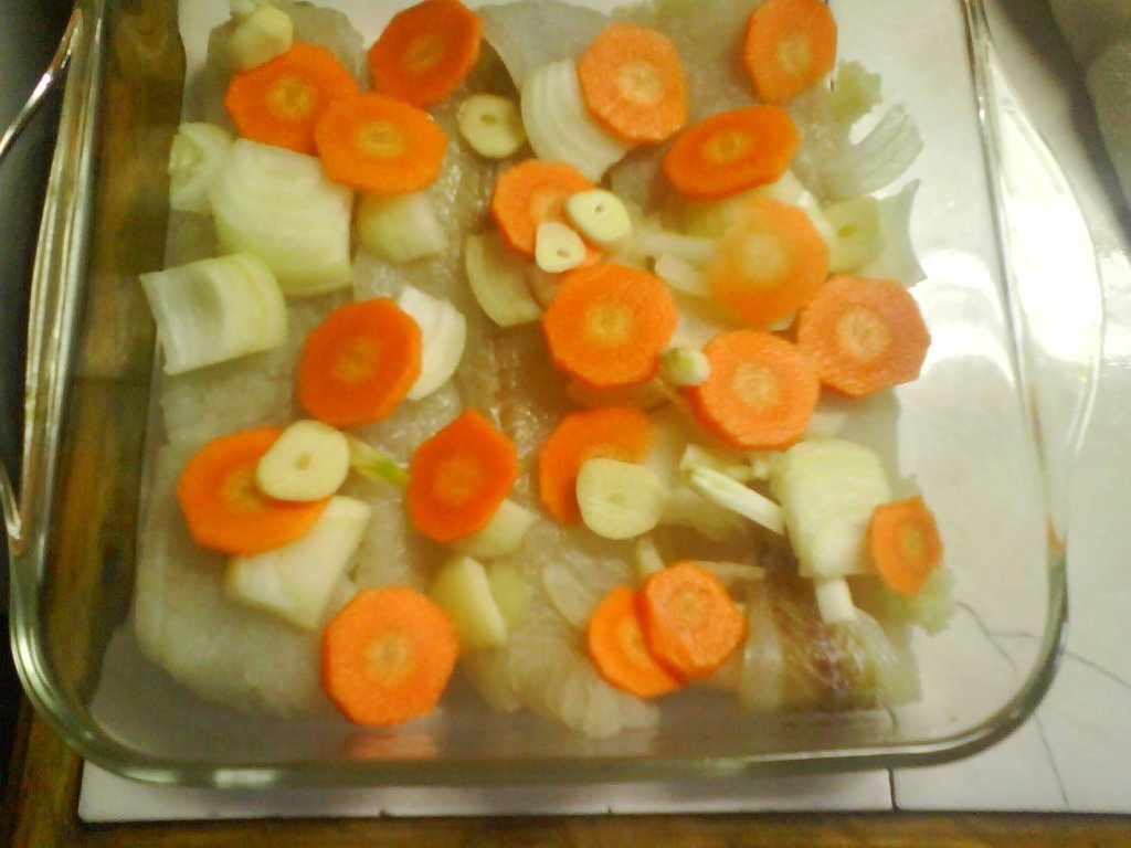 File de pangasius la cuptor