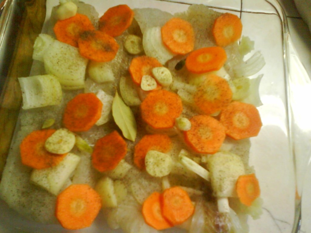 File de pangasius la cuptor