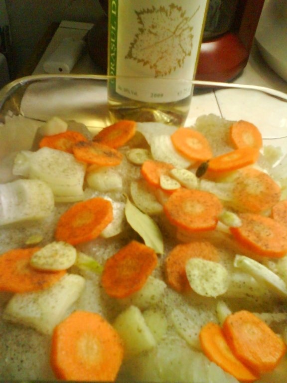 File de pangasius la cuptor