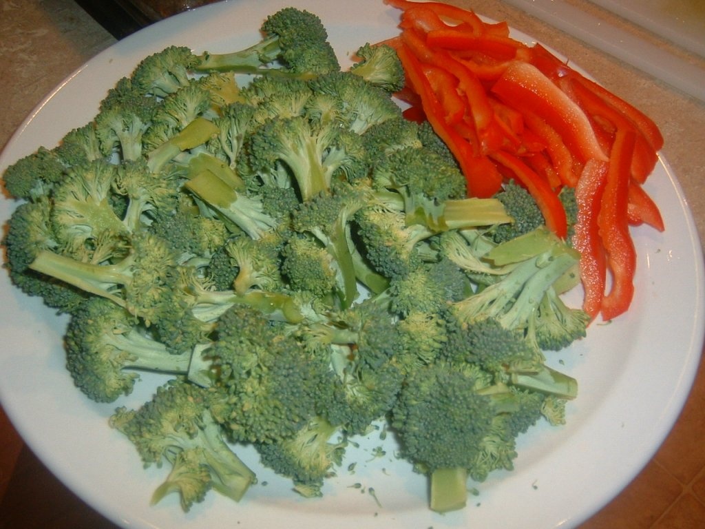 Teriyaki cu vita si brocoli(mancare japoneza)