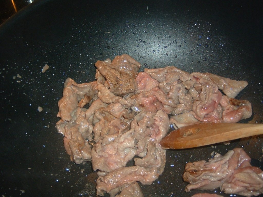 Teriyaki cu vita si brocoli(mancare japoneza)