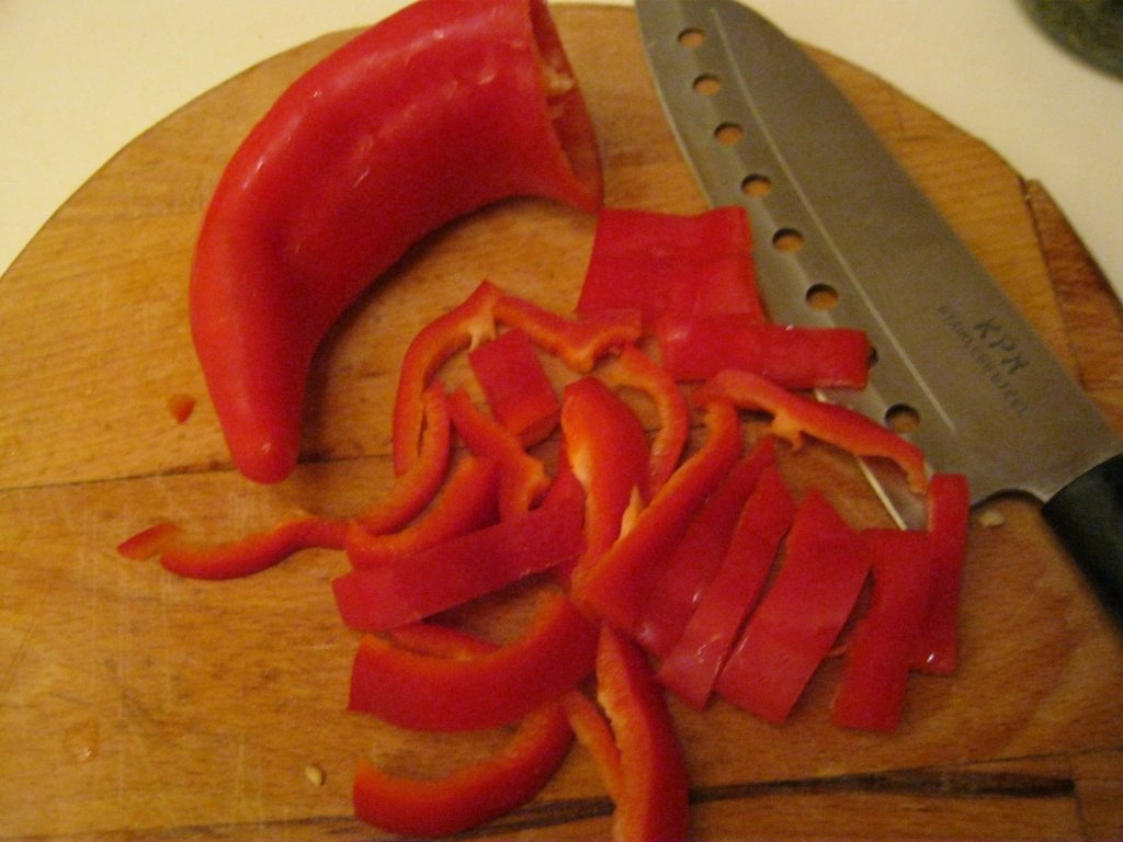 Quiche Lorraine cu ardei