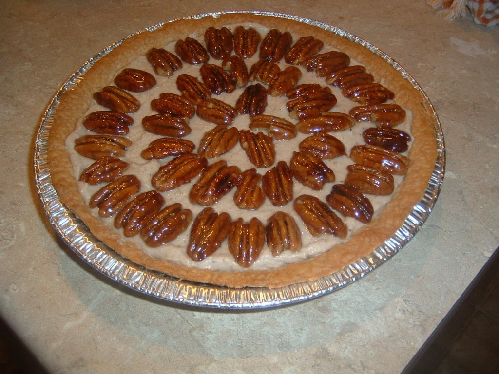 Tarta cu piure de castane si nuci pecan (reteta frantuzeasca)