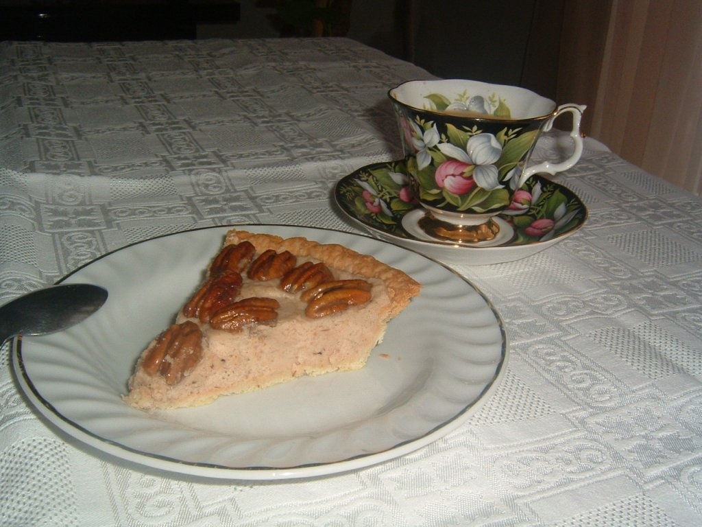 Tarta cu piure de castane si nuci pecan (reteta frantuzeasca)