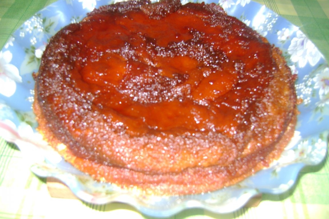 Tort cu crema de zahar ars