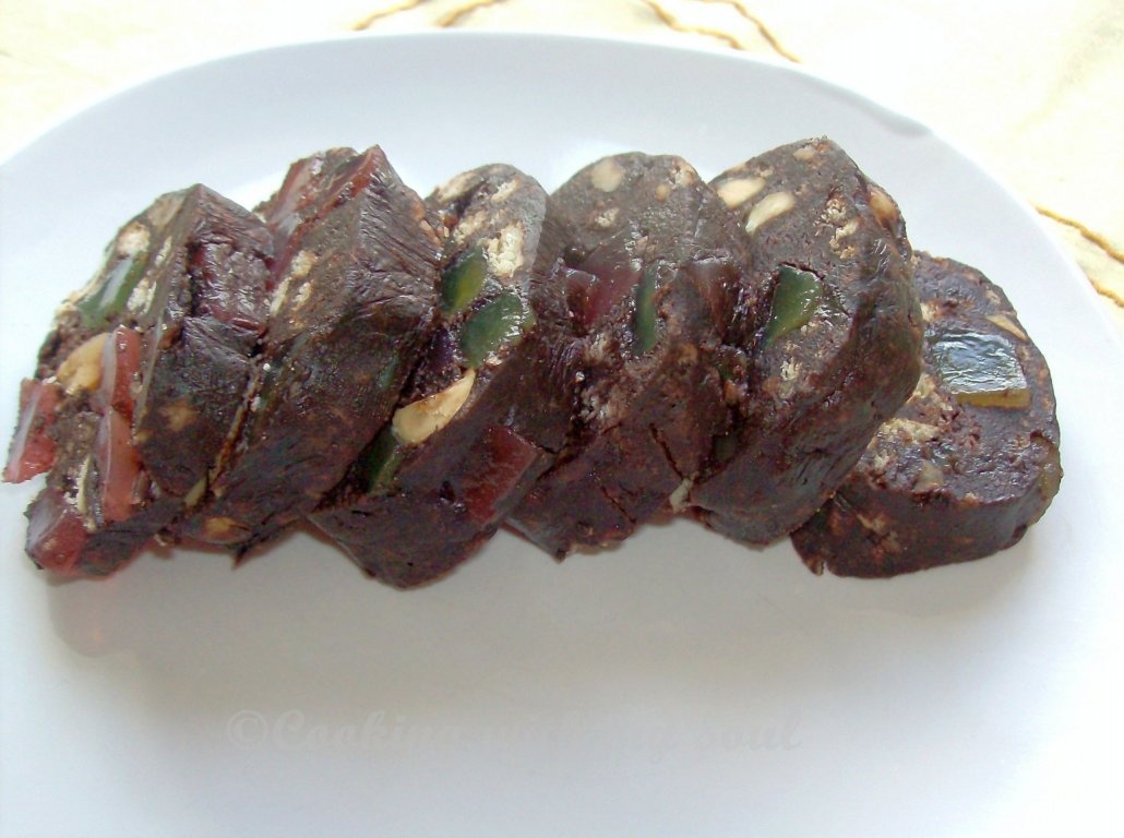 Salam de biscuiţi reţetă