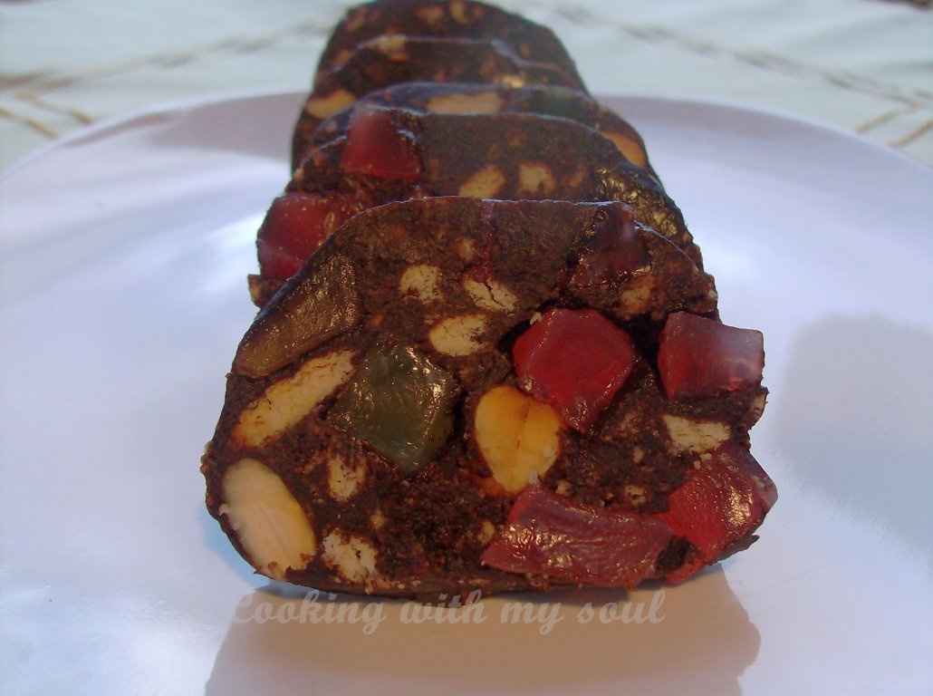 Salam de biscuiţi reţetă